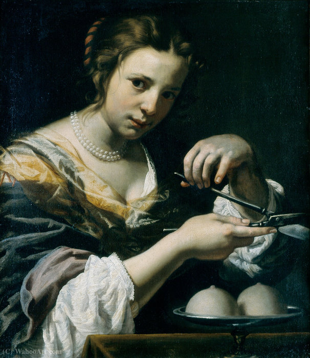 Saint Agatha — Lorenzo Lippi