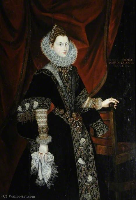 Lady Jane Dormer, Duchess Of Feria — Alonso Sánchez Coello