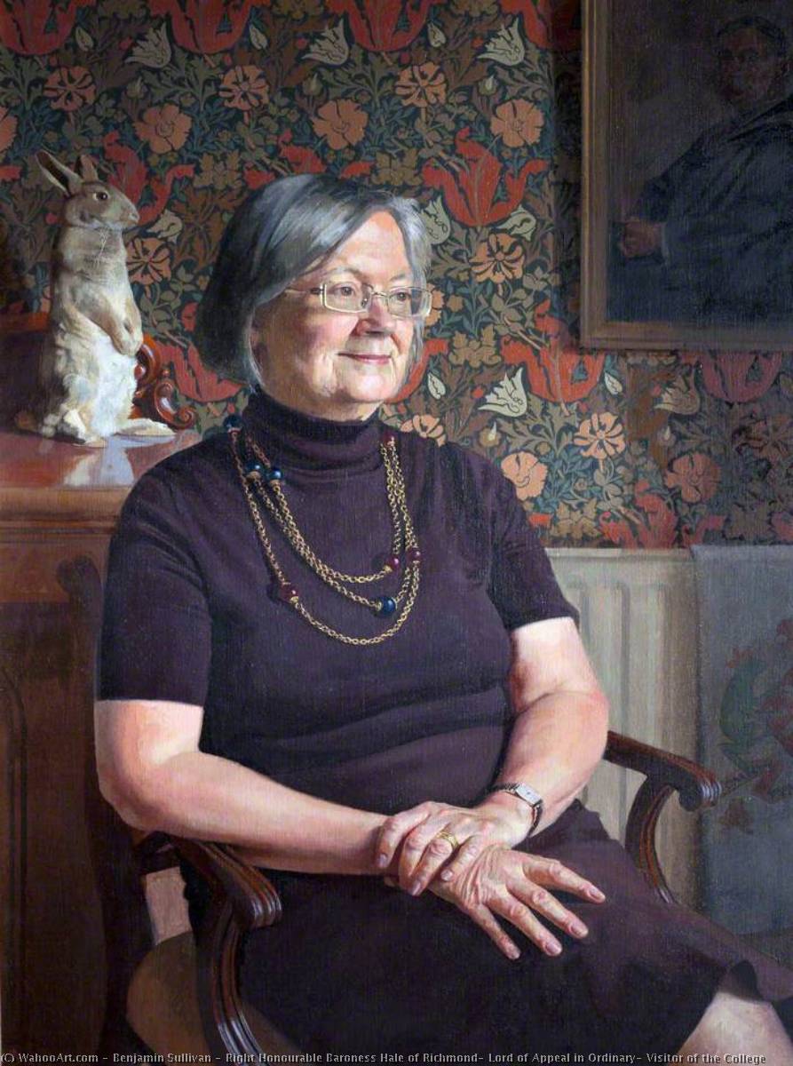 Right Honourable Baroness Hale Of Richmond, Lord Of Appeal In Ordinary, Visitor Of The College — Benjamin Sullivan