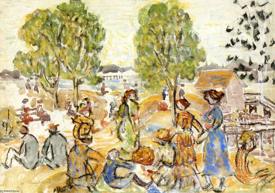 Picnic 1 — Maurice Brazil Prendergast