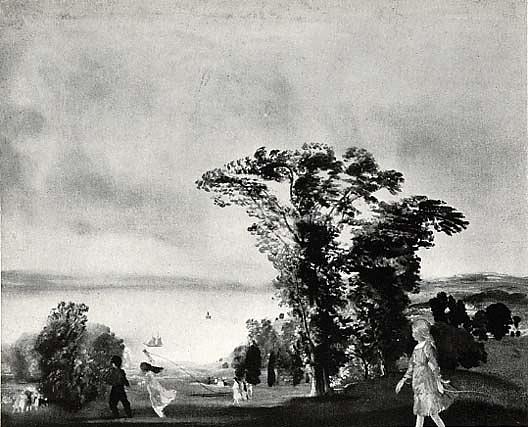 Our River Hudson, (painting) — Arthur B. Davies