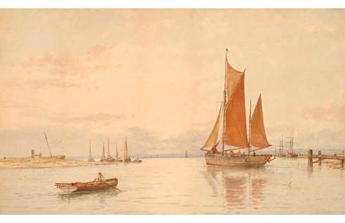 Ryde Harbour — George Stanfield Walters