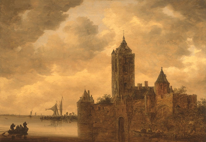Chateau Au Bord De La Mer — Jan Van Goyen