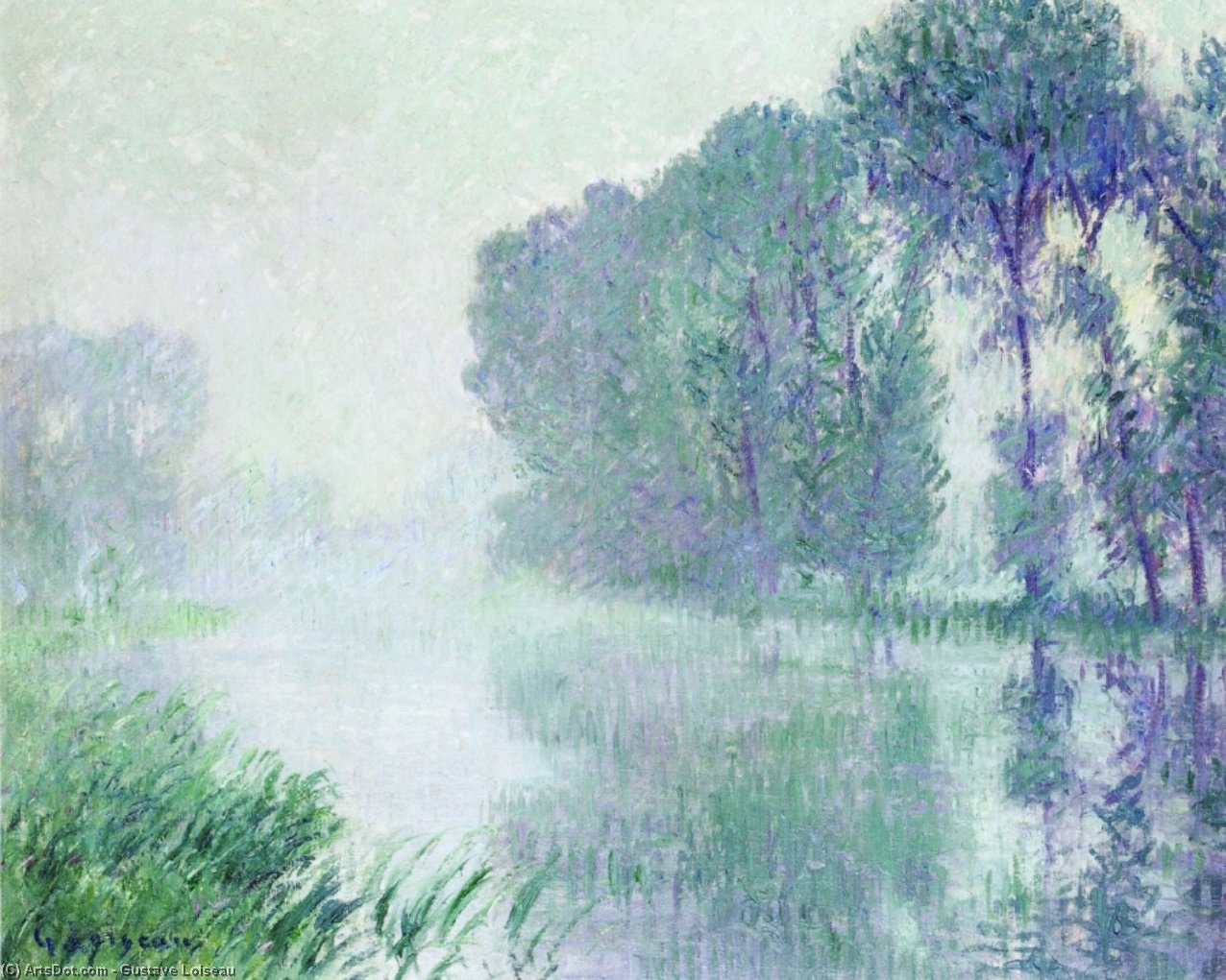 Fog, Morning Effect — Gustave Loiseau