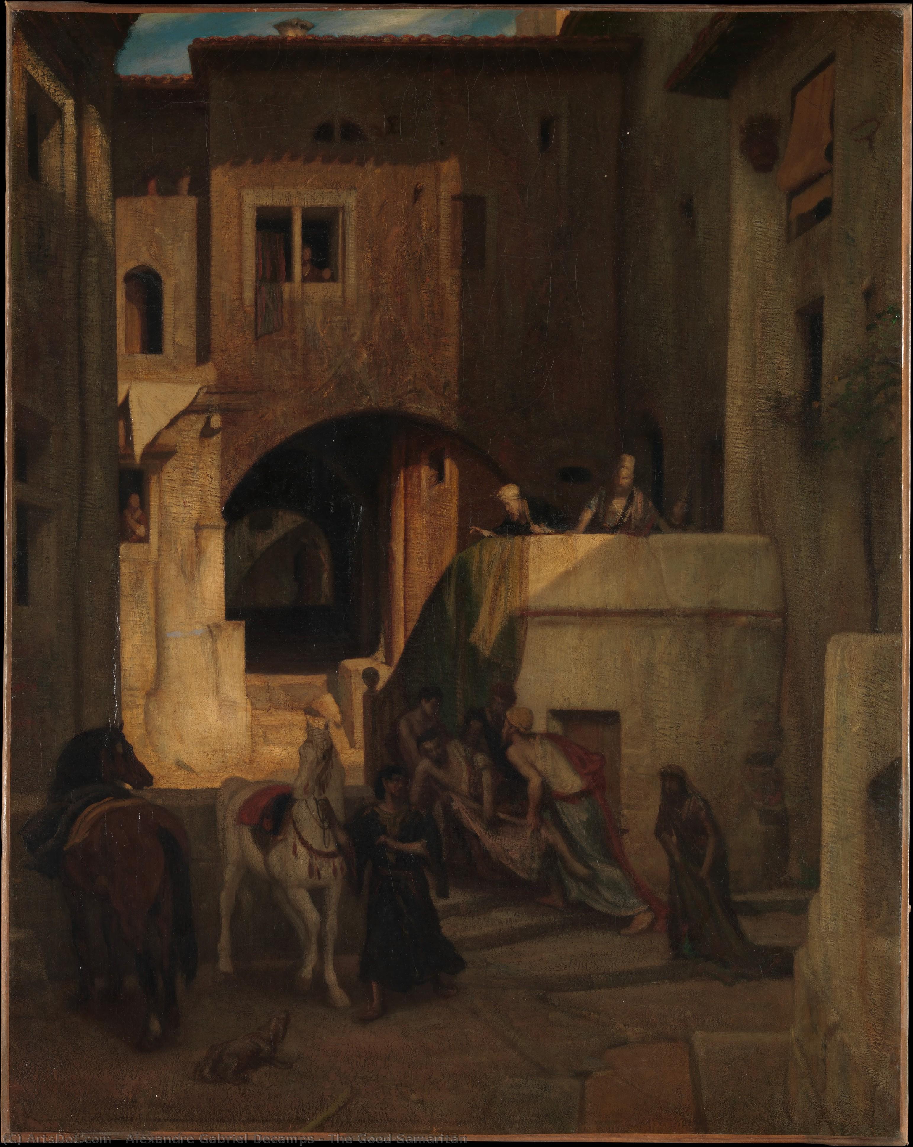 The Good Samaritan — Александр Гавриил Декамп