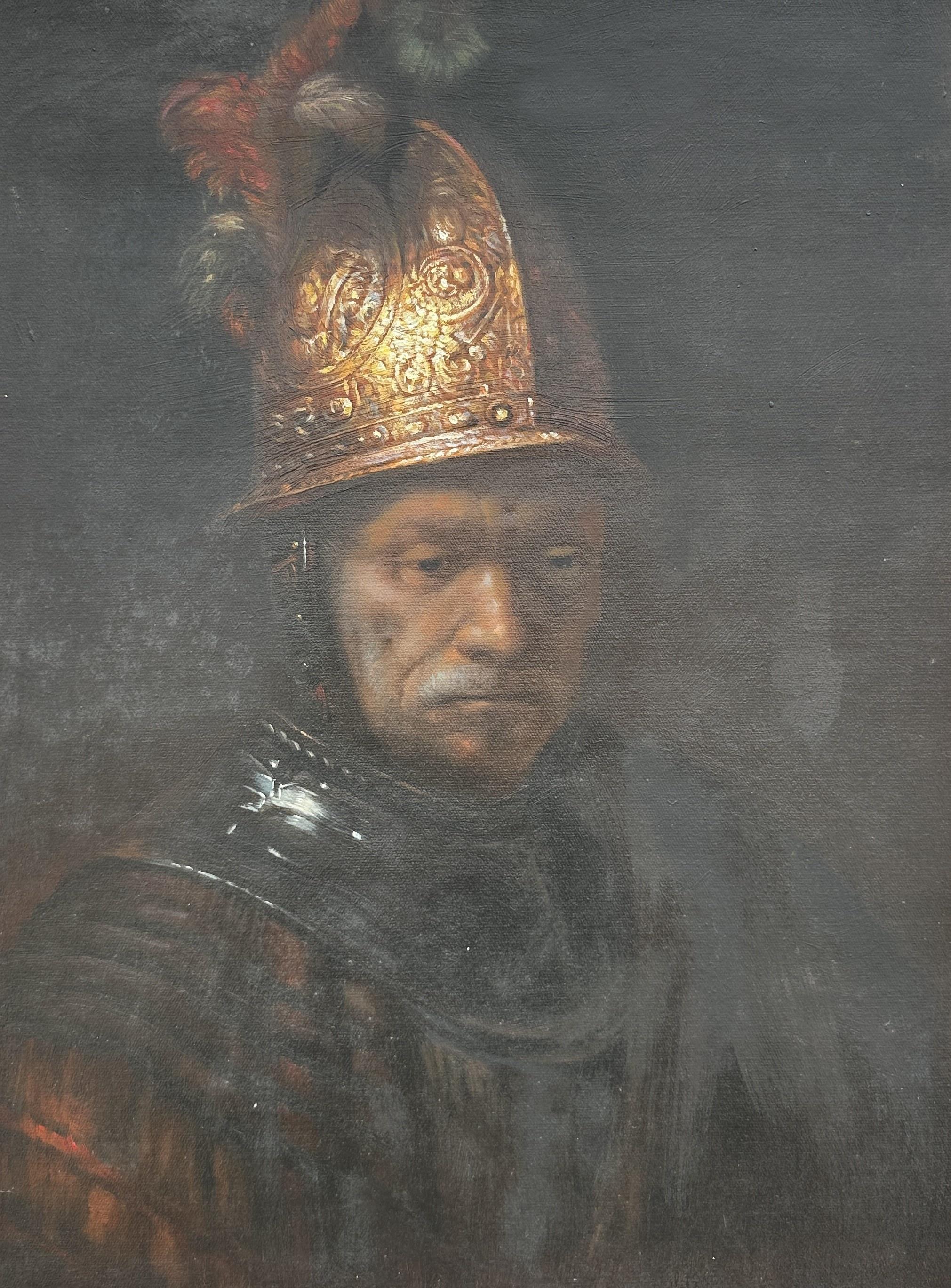 The Man With The Golden Helmet - Rembrandt Van Rijn — Рембрант