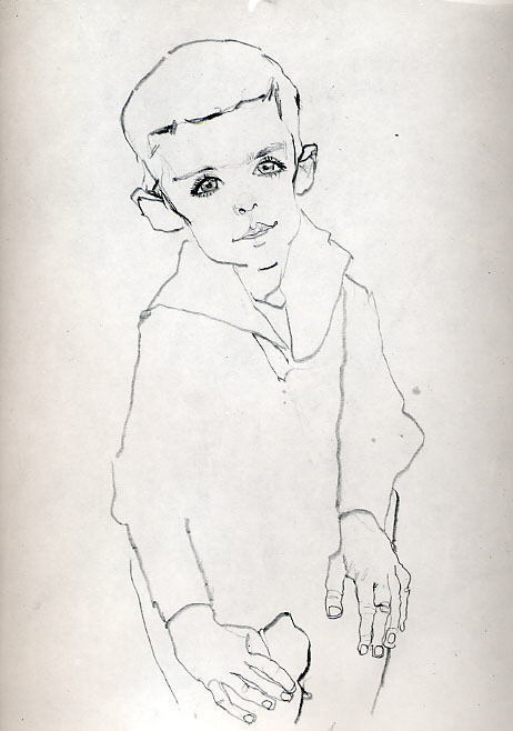 Portrait Of Herbert Rainer — Egon Schiele