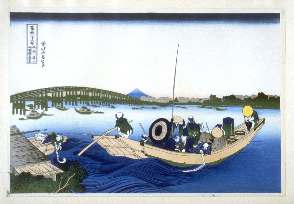Ryougokubashi Yuyo — Katsushika Hokusai