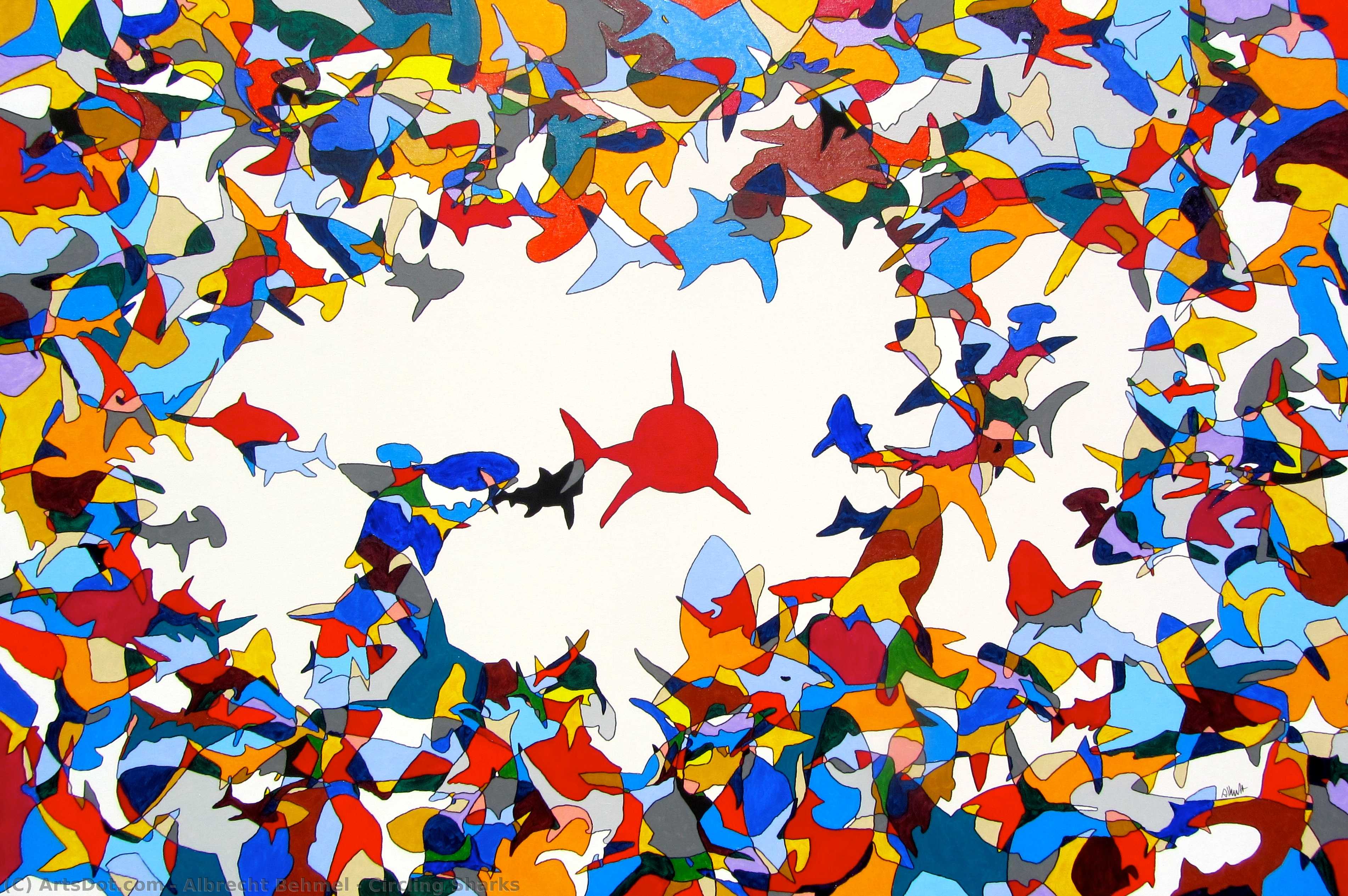Circling Sharks — Albrecht Behmel