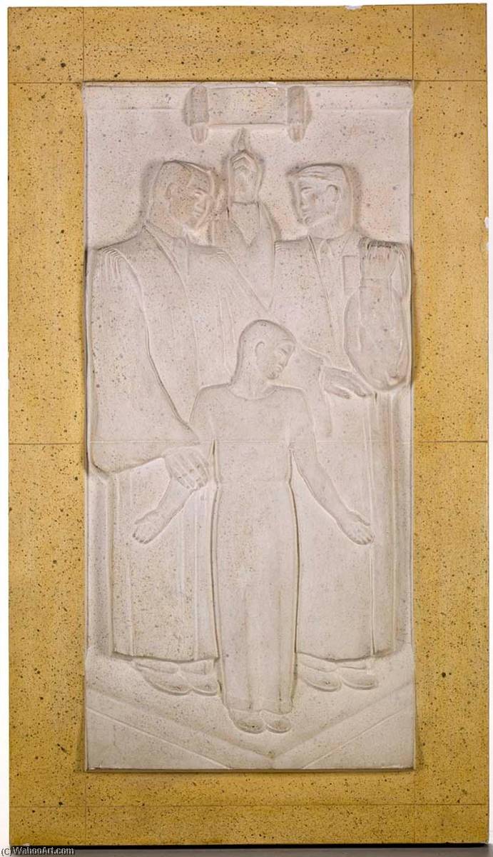 Brooklyn Domestic Relations Court Building, Relief For ( 2) — Joseph Emile Renier