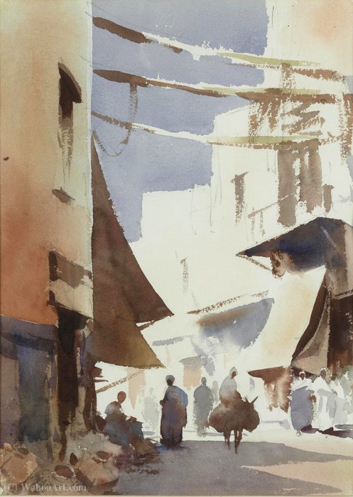 Arab Street Scene — Edward Seago