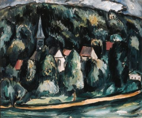 Valley Of The Chevreuse-sevlisse — Marsden Hartley