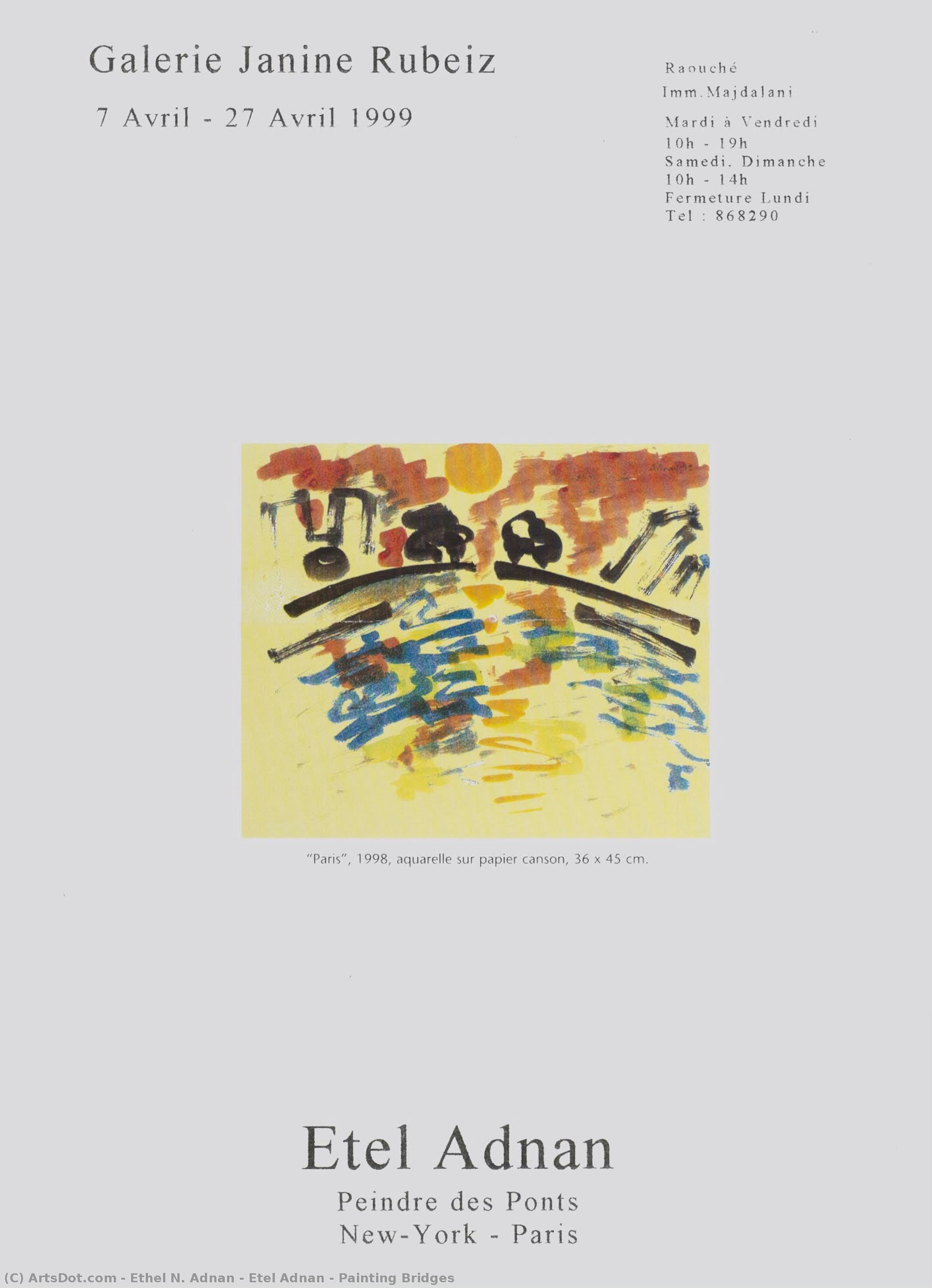 Etel Adnan : Painting Bridges — Etel Adnan