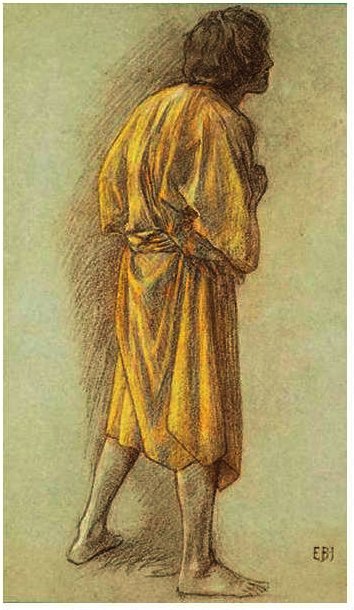Study Of Male Figure — Edward Coley Burne-jones