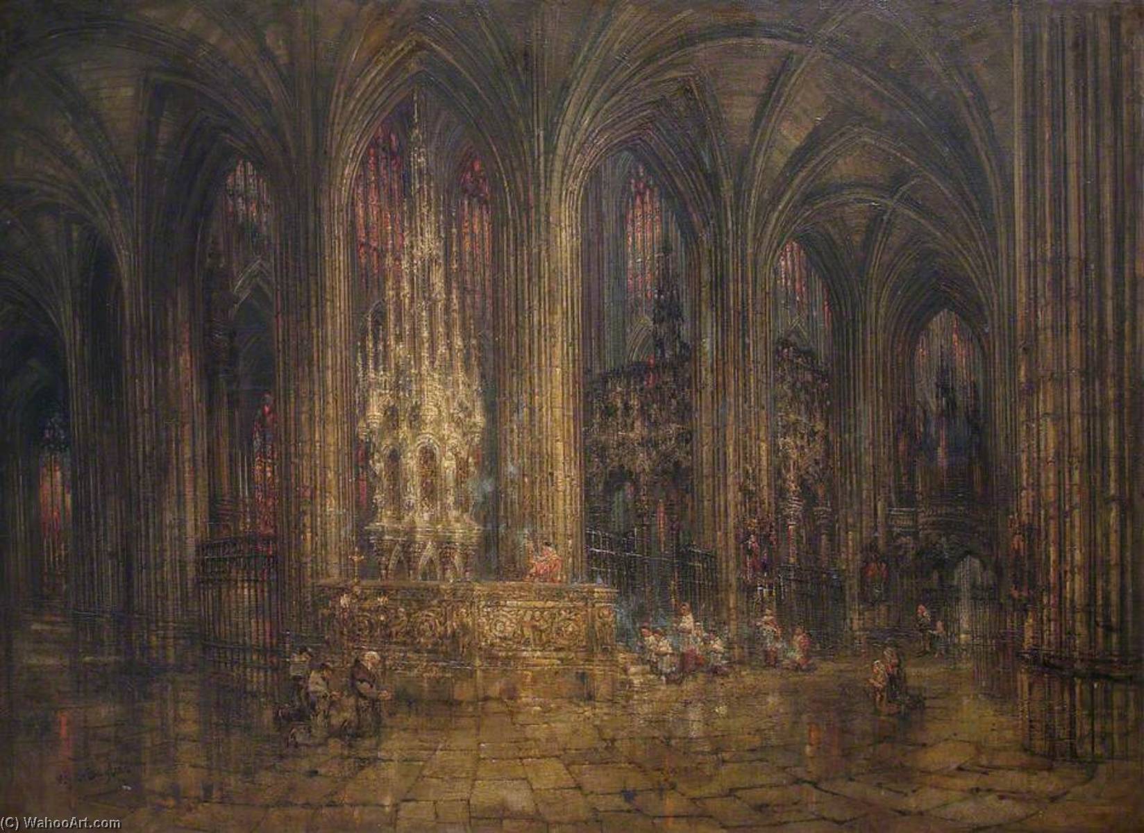 St Peter's Church, Louvain, Belgium — Wyke Bayliss
