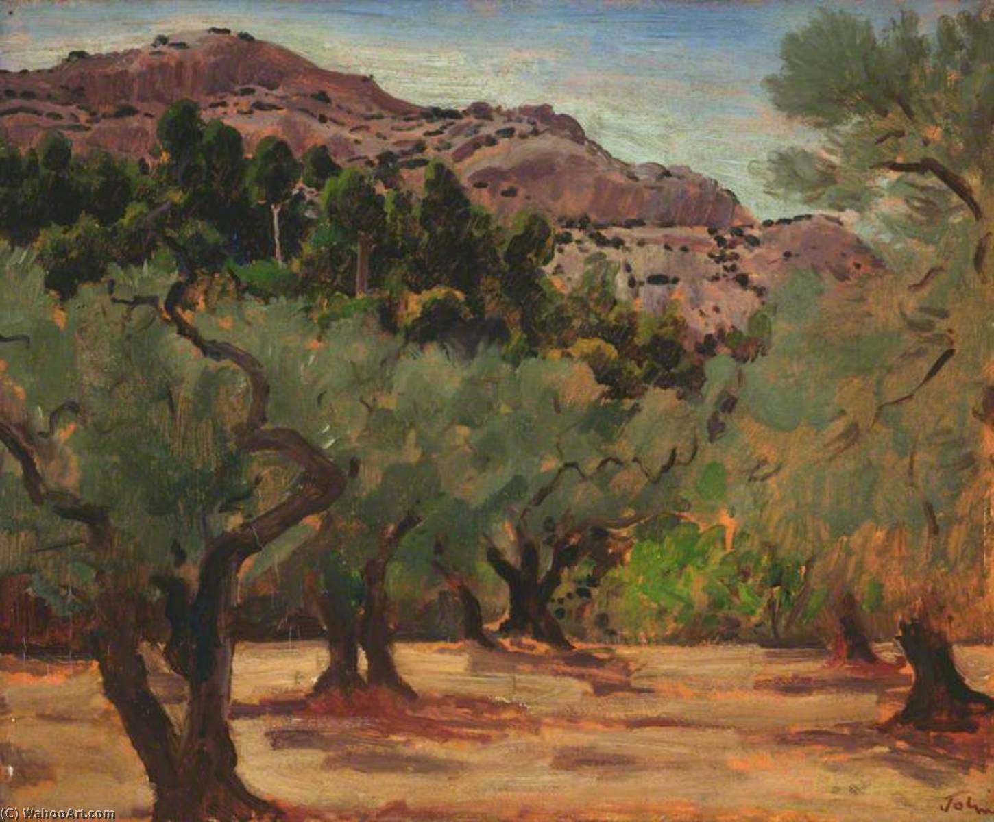 Provençal Landscape — Август Эдвін Джон