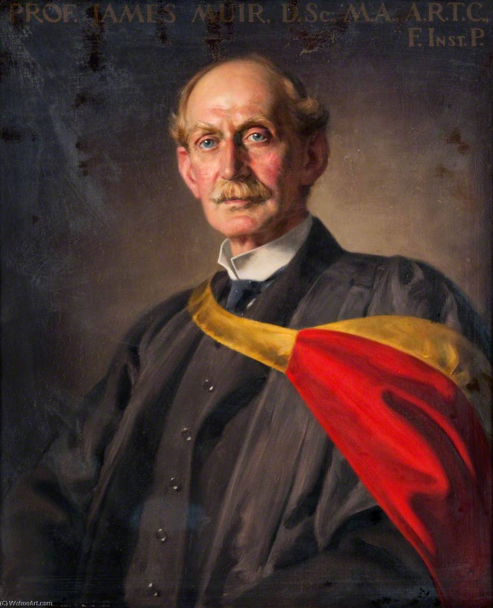 Professor James Muir (1875–1945), Ds, Ma, Artc, Finstp — David Shanks Ewart