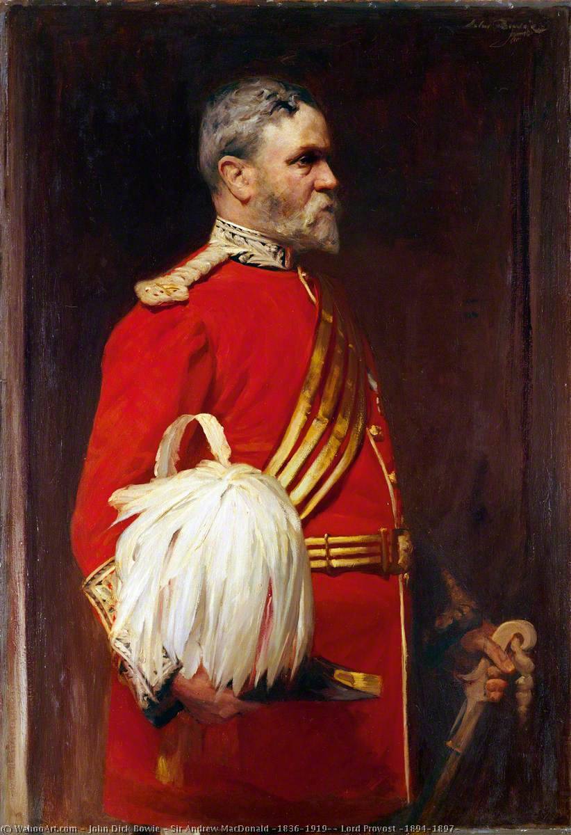 Sir Andrew Macdonald (1836–1919), Lord Provost (1894–1897) — John Dick Bowie