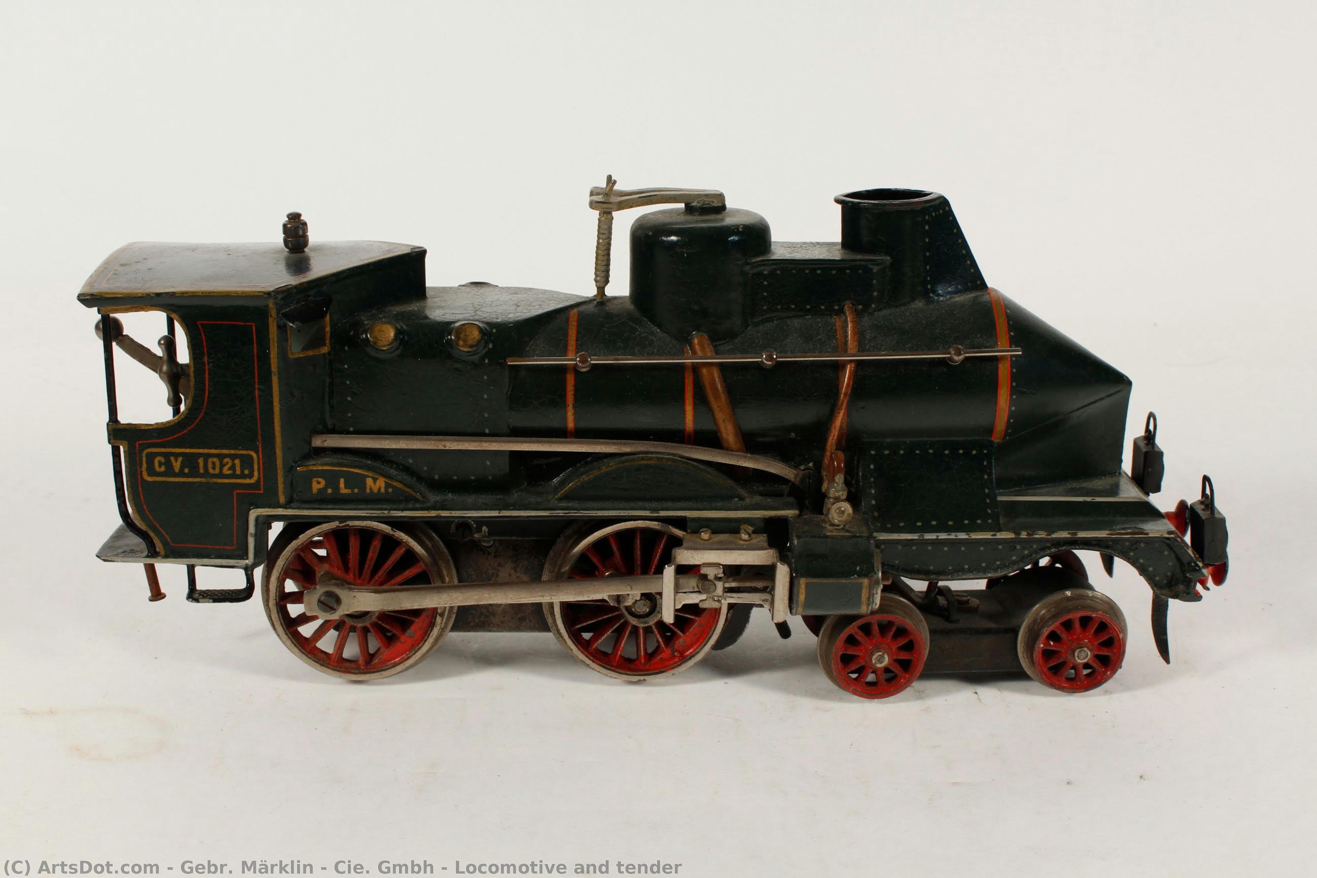 Locomotive And Tender — Gebr. Märklin & Cie. Gmbh