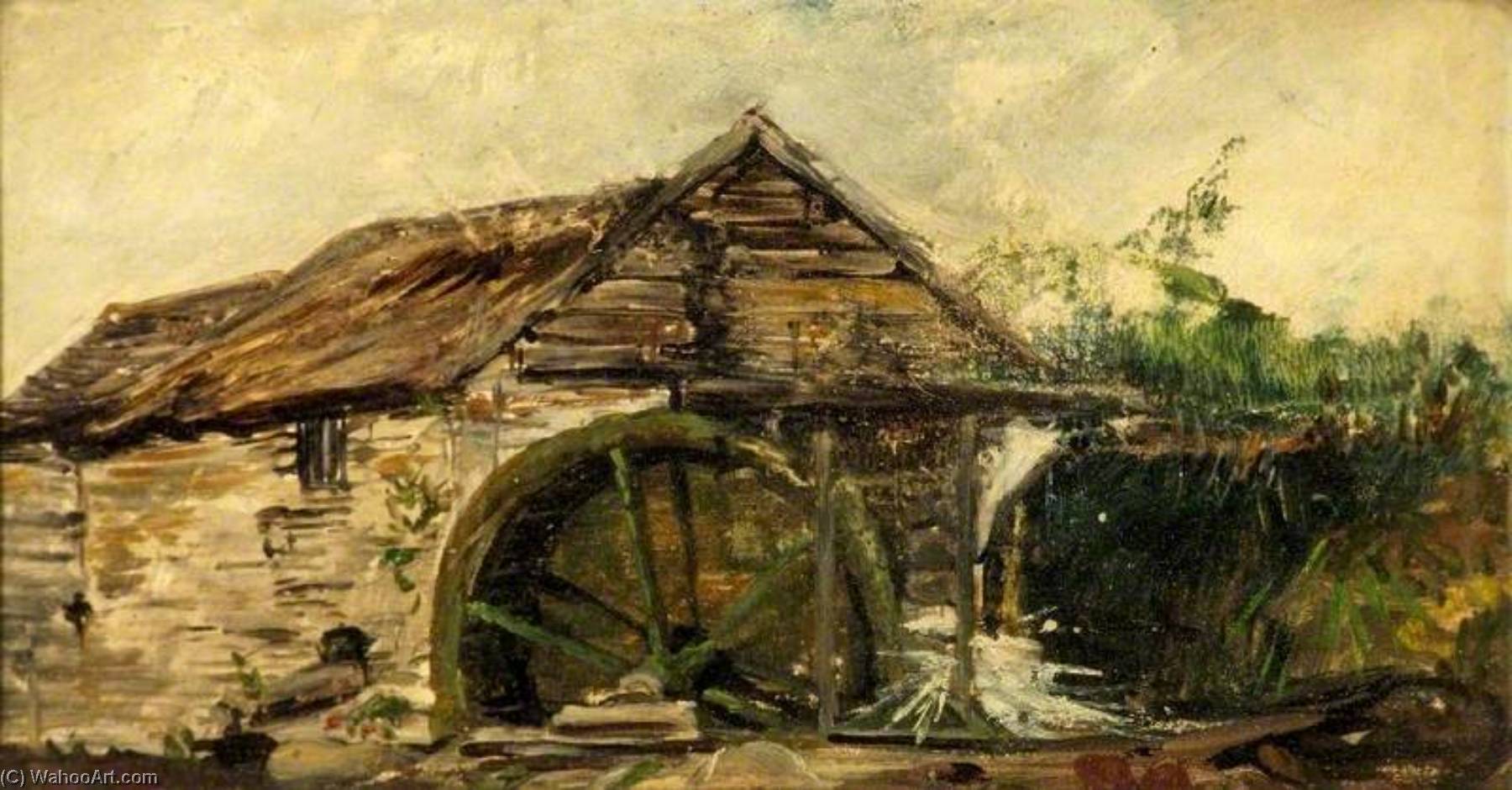 A Watermill — William White Warren