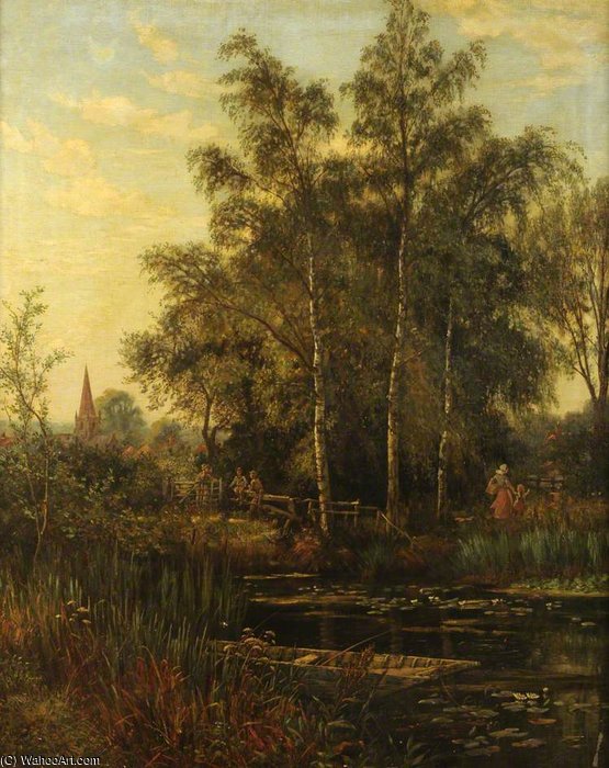 The Mill Pond — Alfred I Glendening