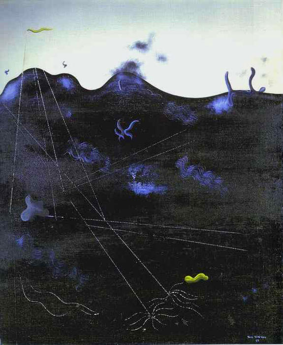 Blue Bed — イヴ・タンギー