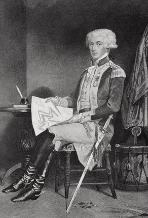 Portrait Of Marie Joseph Paul Yves — Alonzo Chappel