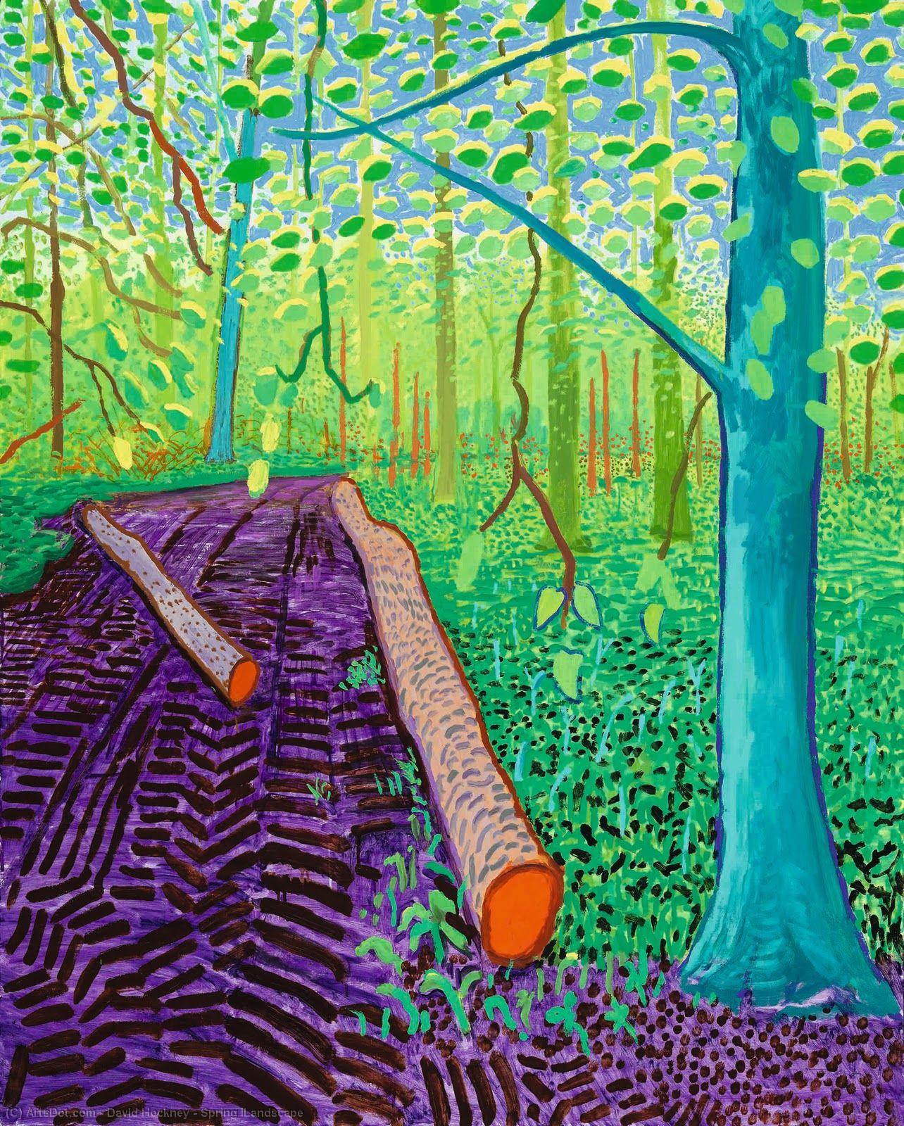 Spring Llandscape — Dejvid Hokni