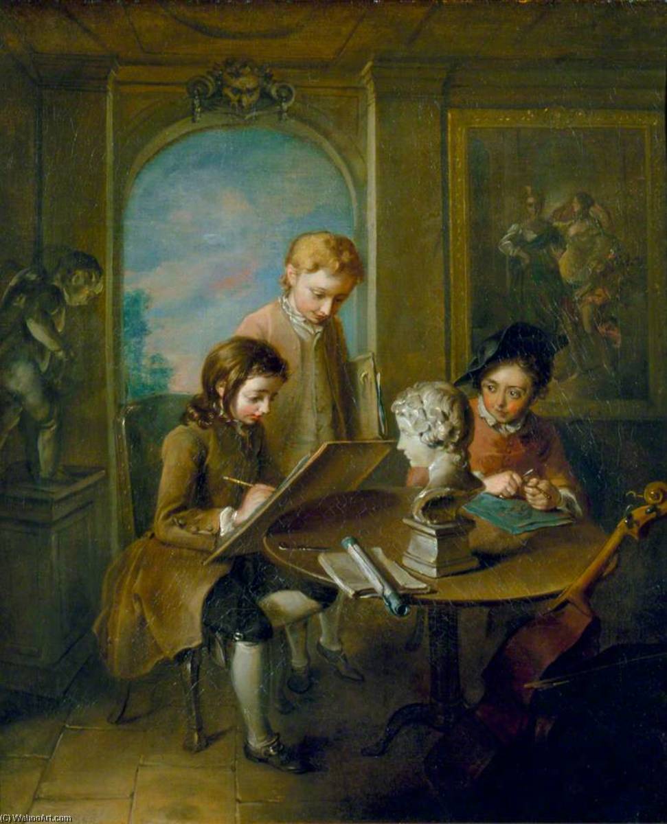 The Young Artists — Филипп Мерсье