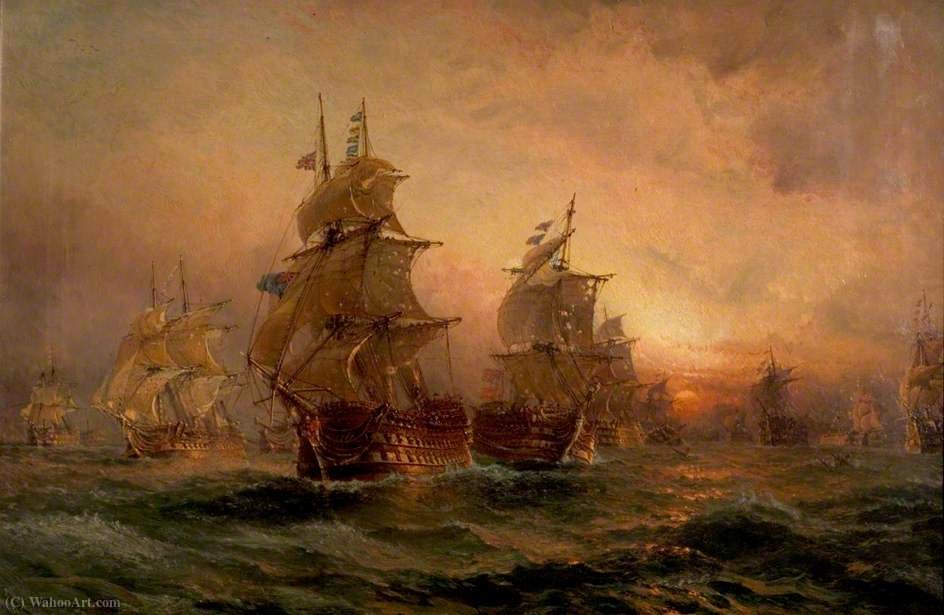 The Evening Of Trafalgar — Claude Thomas Stanfield Moore