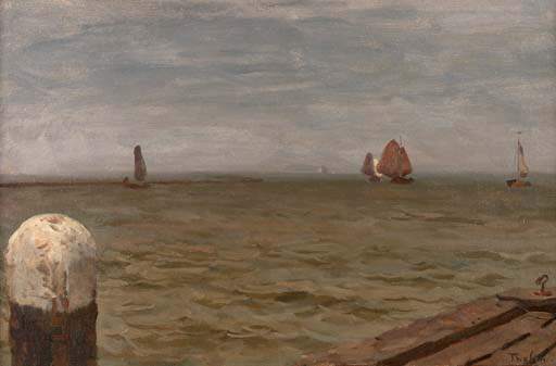 On The Jetty — Willem Bastiaan Tholen