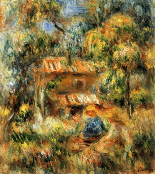 Landschaft Bei Cagnes — Pierre-auguste Renoir