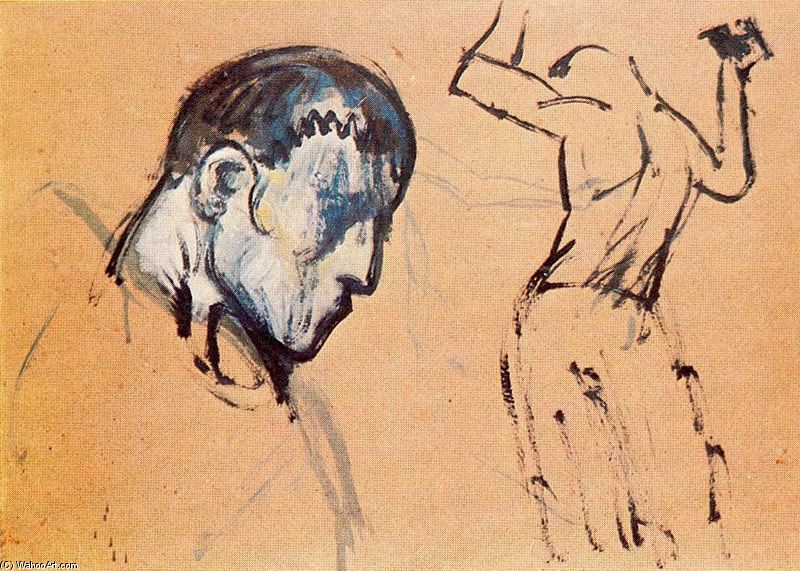 Sketch ''acrobate À La Boule'' — Pablo Picasso
