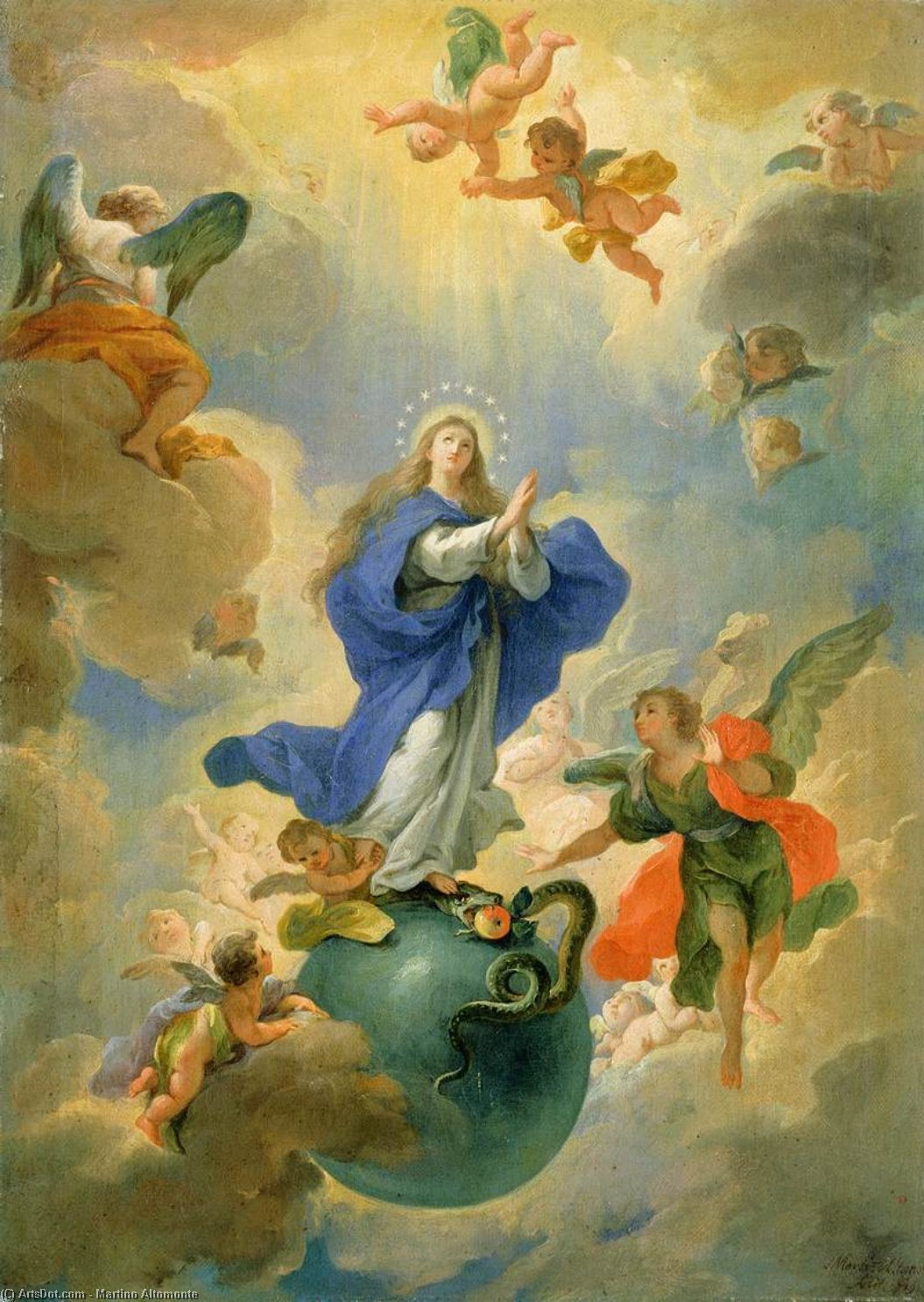 The Immaculate Conception — Martino Altomonte