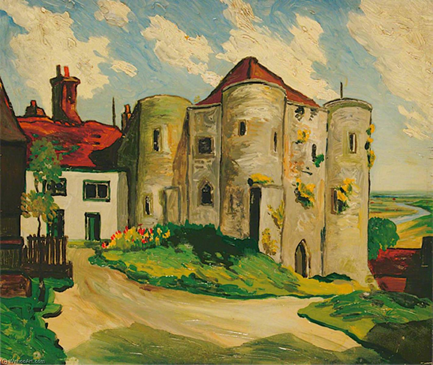 Ypres Tower, Rye, East Sussex, 1930 — Eric Trayler Cook