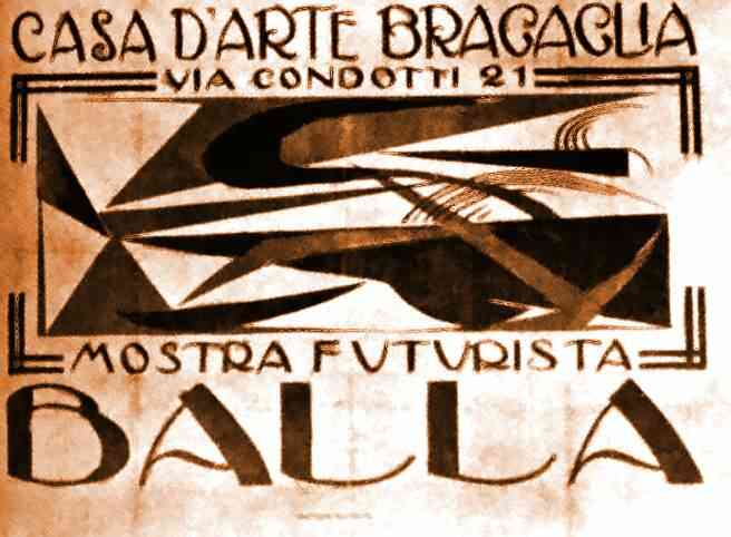 Poster For ''casa D'arte Bragaglia'' — Giacomo Balla