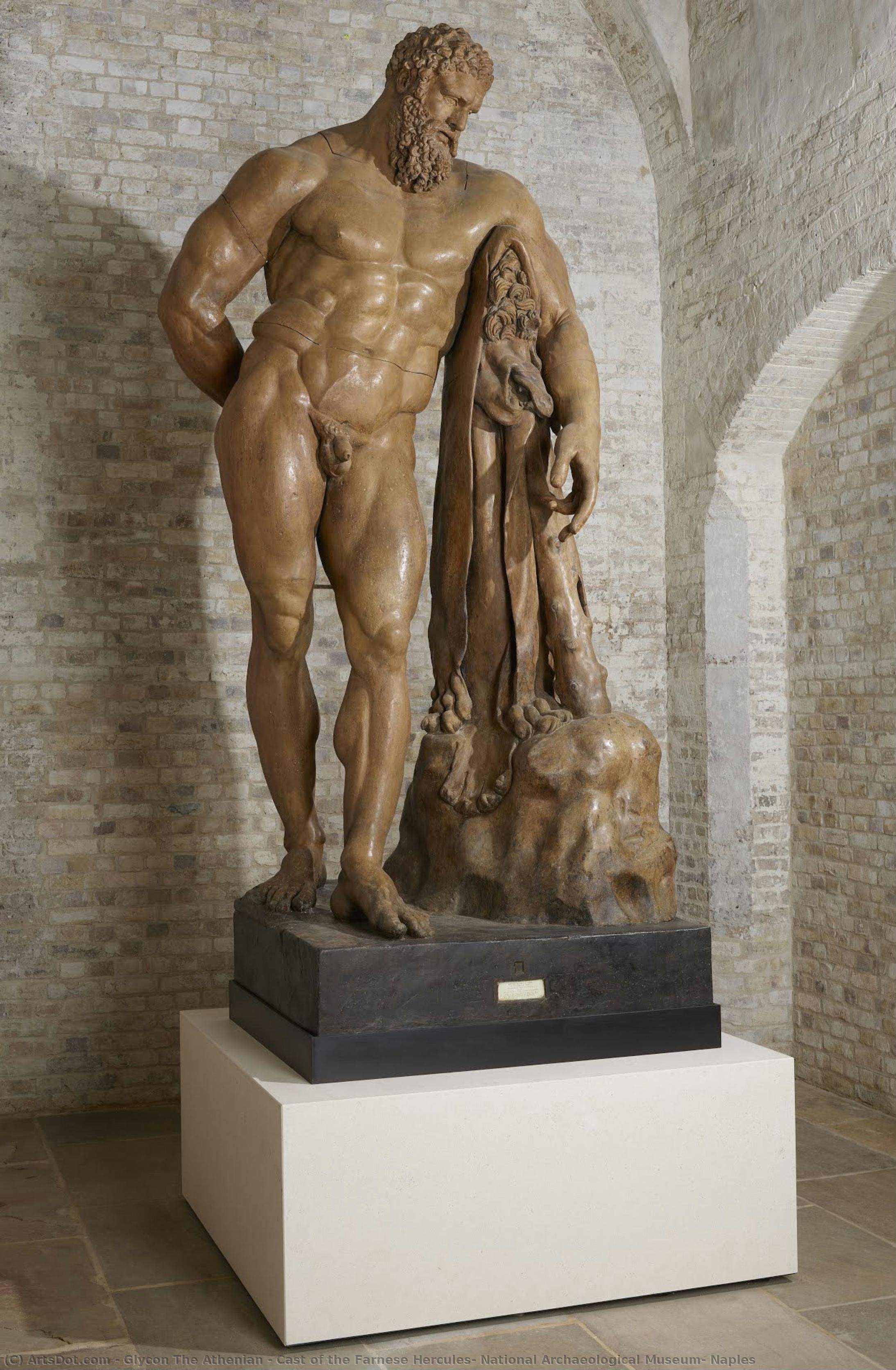 Cast Of The Farnese Hercules; National Archaeological Museum, Naples — Glycon The Athenian