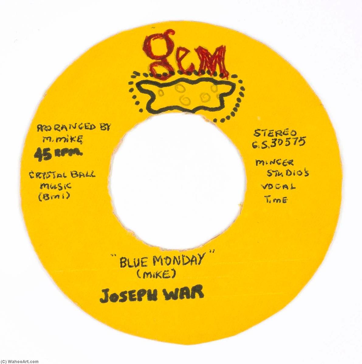 Gem Blue Monday (mike), Joseph War — Mingering Mike