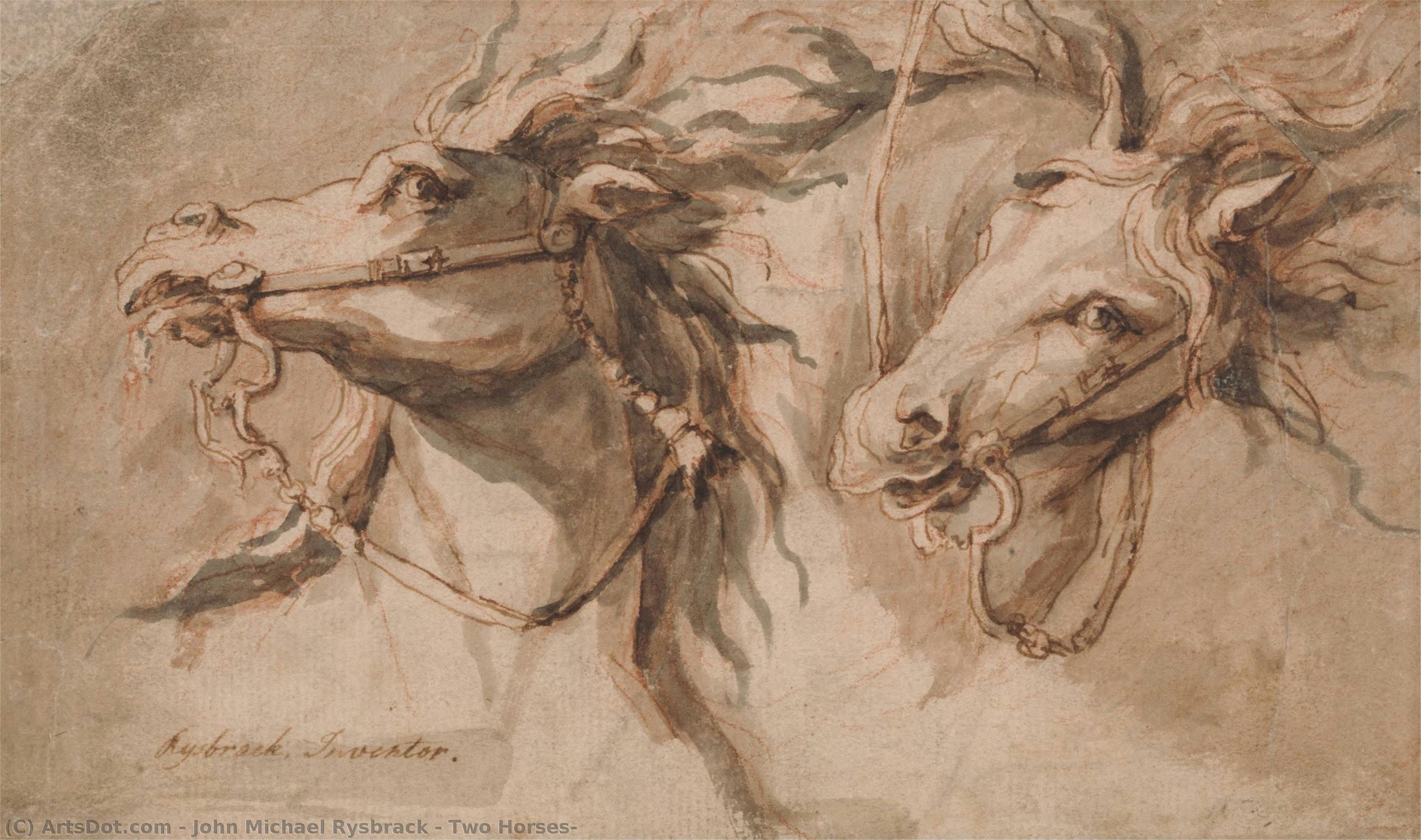 Two Horses — John Michael Rysbrack