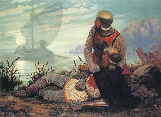 The Death Of Arthur — John Mulcaster Carrick