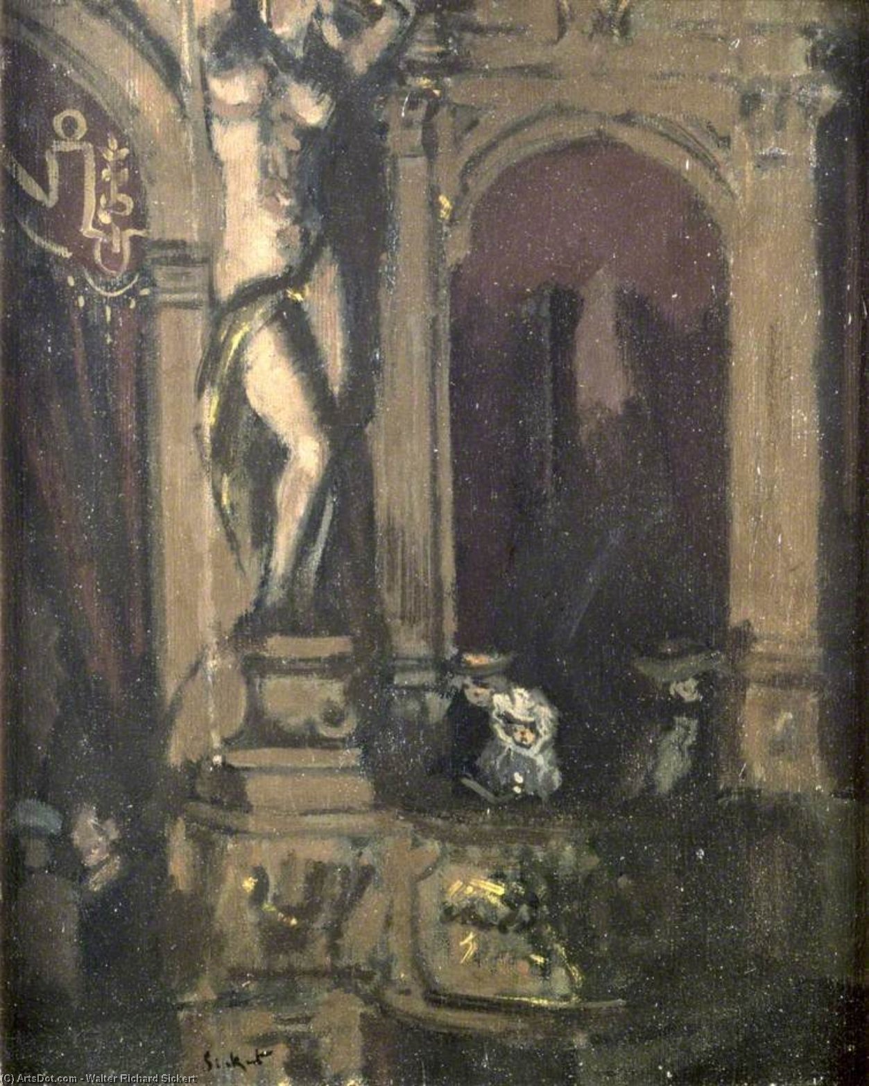 Gallery Box At The New Bedford Music Hall, London — Walter Richard Sickert
