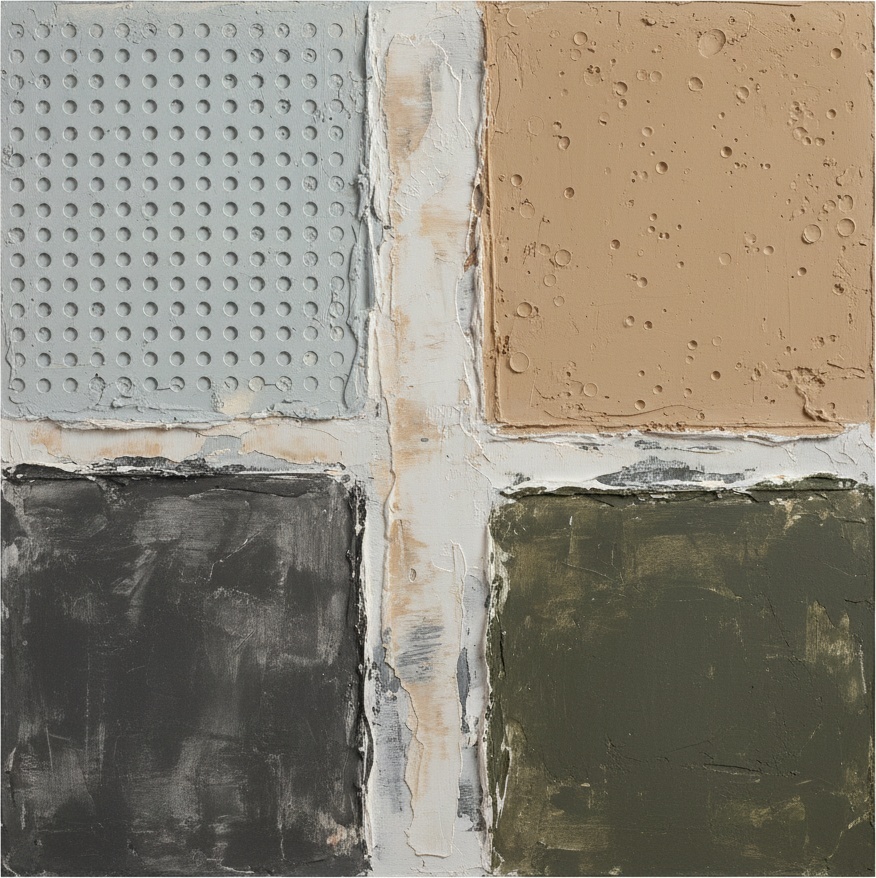 Quadrivium Study: Structured Echoes Of Earth Tones And Measured Silence — Laurent Picard