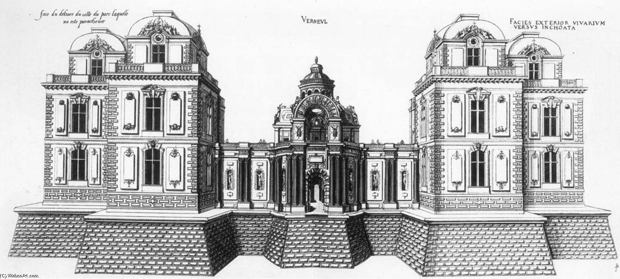 Chateau, Verneuil — Jacques I Androuet Du Cerceau (the Elder)