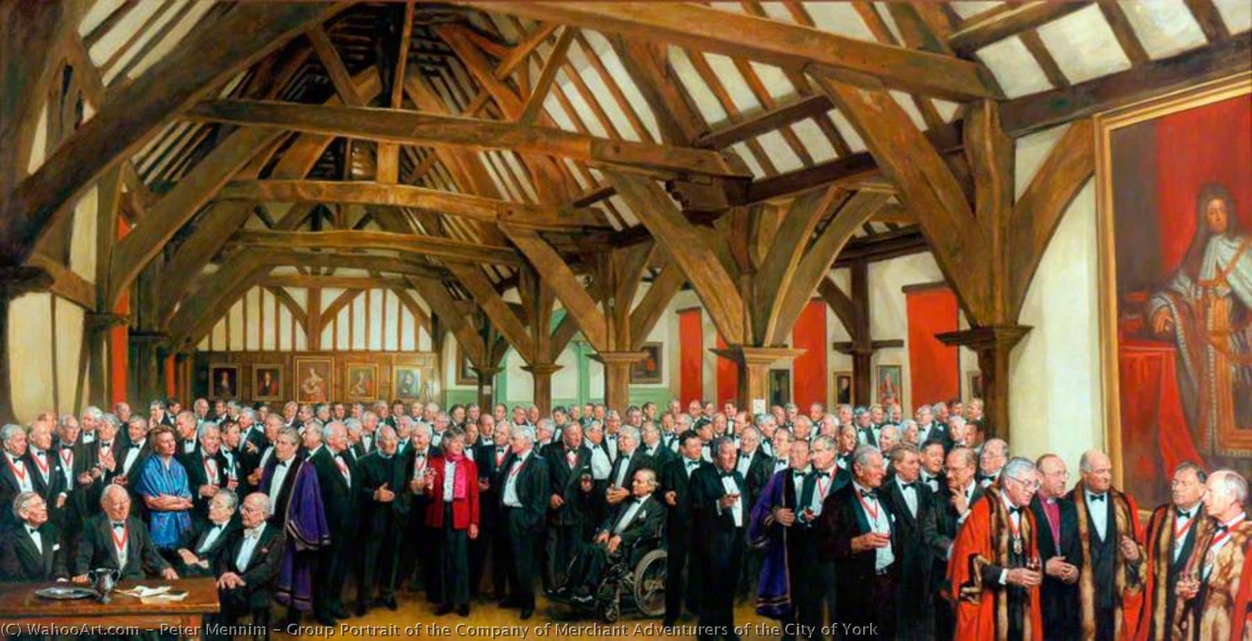 Group Portrait Of The Company Of Merchant Adventurers Of The City Of York — Peter Mennim