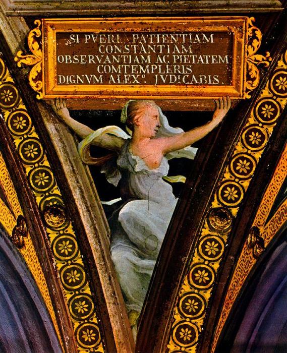 Courage Of The Macedon Who Witnessed The Sacrifice Of Alexander — Domenico Di Pace Beccafumi