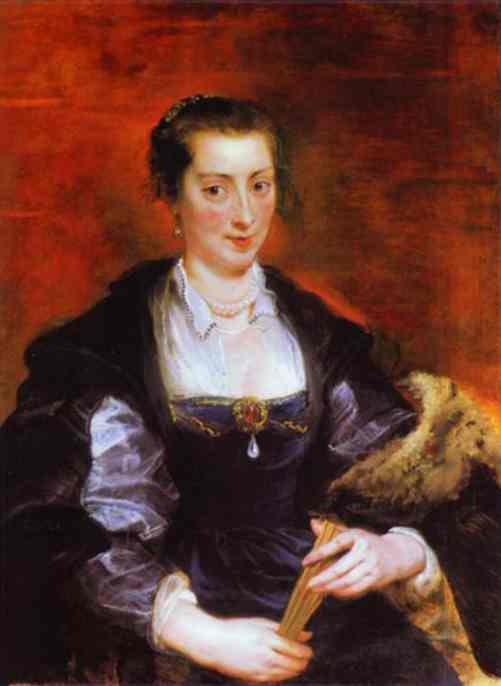 Portrait Of Isabella Brant — Peter Paul Rubens