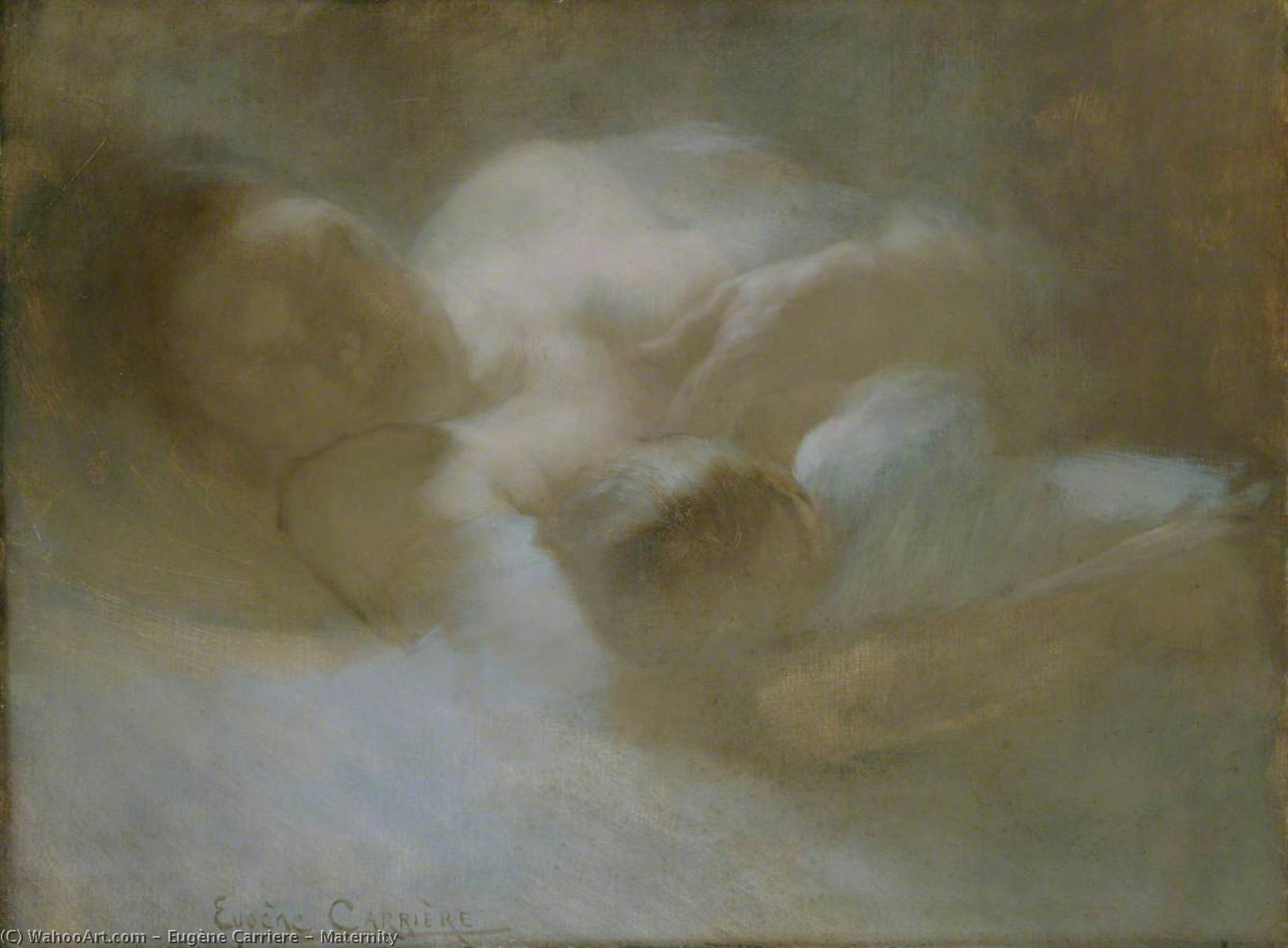 Maternity — Eugène Anatole Carrière