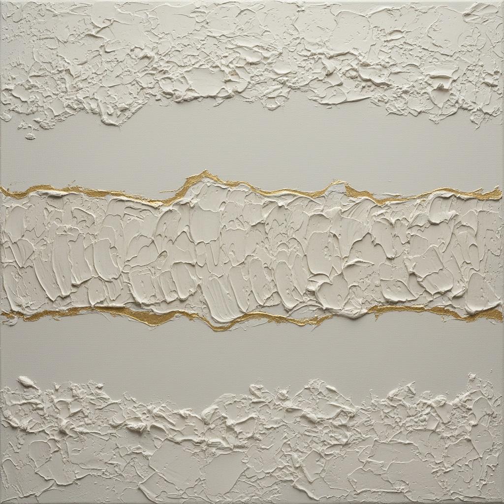 Gilded Strata: A Monumental Study Of Sculptural Relief And Silent Earthly Echoes — David Moreau