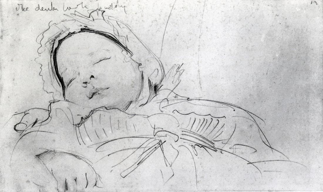 Jack Millet As A Baby — John Singer Sargent