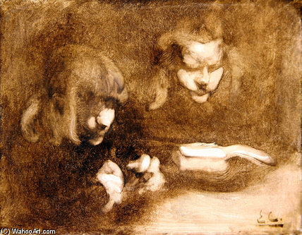 Reading — Э Eugène Anatole Carrière